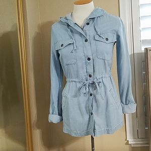 Adorable light weight jacket with hoodie